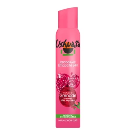 USHUAÏA Déodorant Grenade Femme 200ml