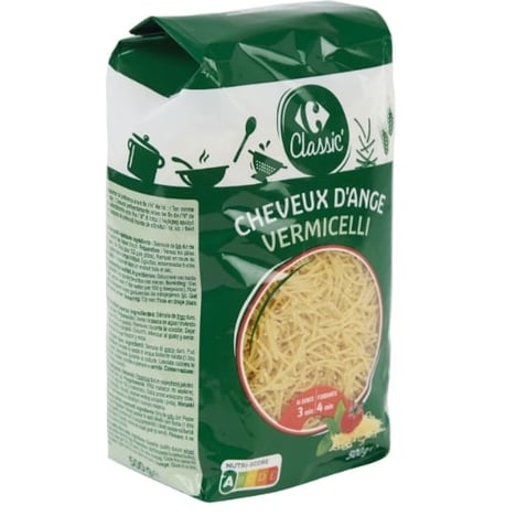 CARREFOUR Vermicelles Classiques 500 g