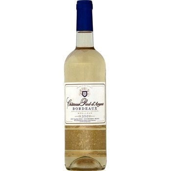 Bordeaux Blanc Moelleux Chateau Pied d'Argent Bellevue 75 cl