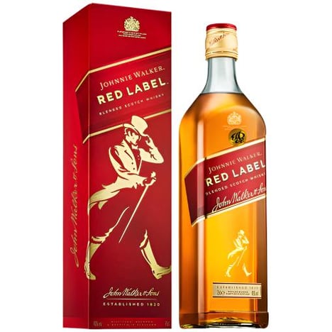 JOHNNIE WALKER Whisky Red Label 75cl