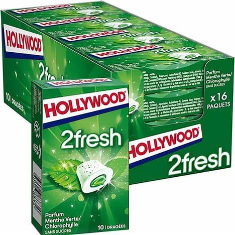 HOLLYWOOD Fresh Menthe Verte Chlorophylle 22 g