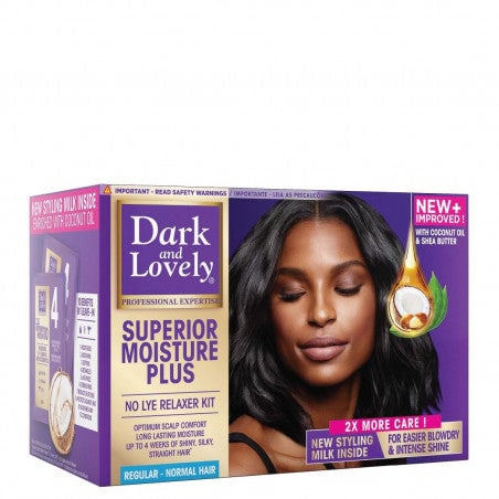 DARK & LOVELY Kit Défrisage Regular Cheveux Normaux