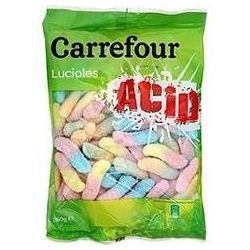 CARREFOUR Bonbons Lucioles Acidulés 250g