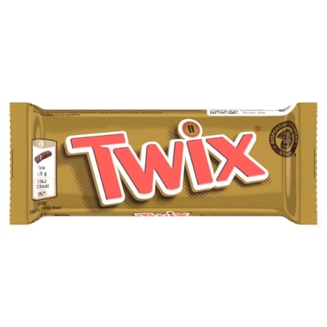 TWIX Barre Chocolatée 50 g