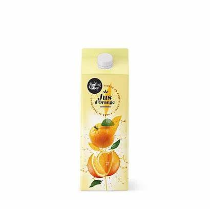 SPRING VALLEY Jus d'Orange 100% Pur Brique 1 L