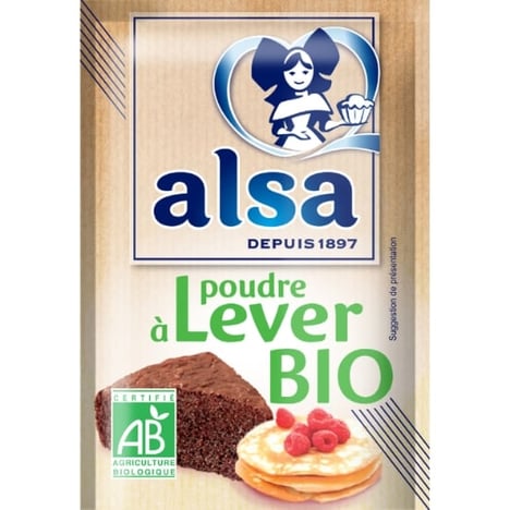 ALSA Levure Chimique 5 Sachets de 10 g