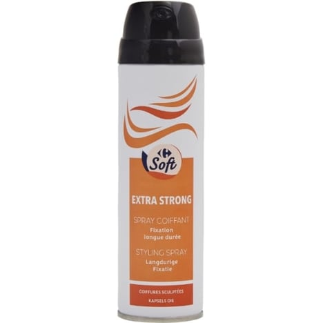 CARREFOUR Spray Coiffant Extra Fort 250 ml