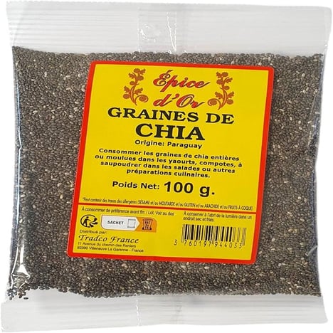 GRAINES DE CHIA 100G