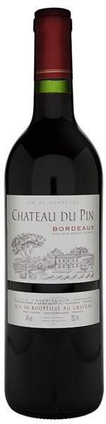 CHATEAU DU PIN Bordeaux Rouge 75 cl