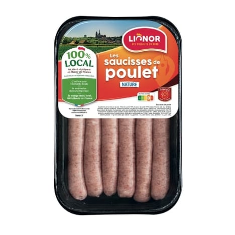 CAMPOFRIO Saucisses de Poulet 5 Pièces 170 g