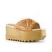 Anaar Drama Dose Sandals – Handcrafted Satin Open Sandals with Sequin, Pearl & Mirror Embroidery