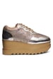Anaar Metallic Mela Wedge Sneakers, Womens Festive, Special Occasion and Partywear Premium Shoes