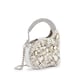 Anaar Bosslady Annette Clutch – Pearl & Stone Embellished Georgette Shimmer Handbag