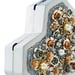 Anaar Cult Slingette Floral Metallic Embellished Clutch Bag