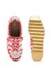Anaar Lady Rouge Wedge Sneakers, Womens Festive, Special Occasion And Partywear Premium Shoes