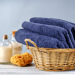 The Start Up Hand Towel Navy Blue (1 Towel) – 100% Premium Cotton, Ultra-Soft, Highly Absorbent & Durable