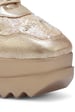 Anaar Cinnamon Sugar Wedge Sneakers, Womens Festive, Special Occasion And Partywear Premium Shoes