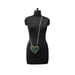 Anaar LIZA SLINGETTE Emerald Swarovski Stone Embellished Clutch Bag