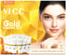VLCC Gold Facial Kit – 6-Step Salon Glow Experience with 24K Gold, Turmeric, Aloe Vera (60 g)
