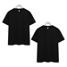 Code Yellow Black T-Shirt for Men – Regular Fit, 100% Premium Cotton, Soft, Breathable & Durable Combo Pack of 2