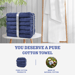 The Start Up Hand Towel Navy Blue (1 Towel) – 100% Premium Cotton, Ultra-Soft, Highly Absorbent & Durable