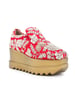 Anaar Lady Rouge Wedge Sneakers, Womens Festive, Special Occasion And Partywear Premium Shoes