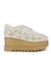 Anaar Kaleera Drop Wedge Sneakers, Womens Festive, Special Occasion And Partywear Premium Shoes