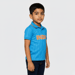 Unirec Team India Kids Jersey | Blue | Eco-Friendly Cricket Fan T-Shirt | 100% Recycled Polyester | Half Sleeve Regular Fit