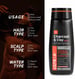 Ustraa Charcoal & Clay Shampoo- 250 ml