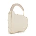 Anaar Swan Annette Clutch – White Floral Metallic & Pearl Embellished Handbag