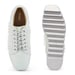 Anaar Mist Me Wedge Sneakers – Handcrafted Pastel Raw Silk Sneakers with Embroidery & Silver Wedge