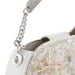 Anaar Pom Pom Annette Clutch – Multi-Floral Embellished Bridal Satin Handbag
