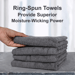 The Start Up Hand Towel Grey (1 Towel) – 100% Premium Cotton, Ultra-Soft, Highly Absorbent & Durable