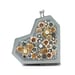 Anaar Cult Slingette Floral Metallic Embellished Clutch Bag