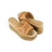 Anaar Drama Dose Sandals – Handcrafted Satin Open Sandals with Sequin, Pearl & Mirror Embroidery