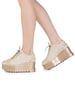 Anaar Pompeii Wedge Sneakers, Womens Festive, Special Occasion And Partywear Premium Shoes