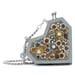 Anaar Cult Slingette Floral Metallic Embellished Clutch Bag